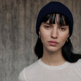 Beanie Merino - Navy