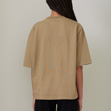 Heavy T-shirt Cotton - Taupe
