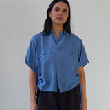 RE / VISION no. 06 Side Ruched Shirt