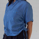 RE / VISION no. 06 Side Ruched Shirt