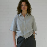 RE / VISION no. 07 Side Ruched Shirt
