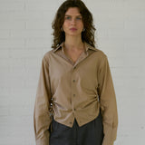 RE / VISION no. 09 Side Ruched Shirt