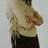 RE / VISION no. 10 Side Ruched Shirt