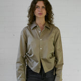 RE / VISION no. 23 Side Ruched Shirt