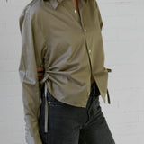 RE / VISION no. 23 Side Ruched Shirt