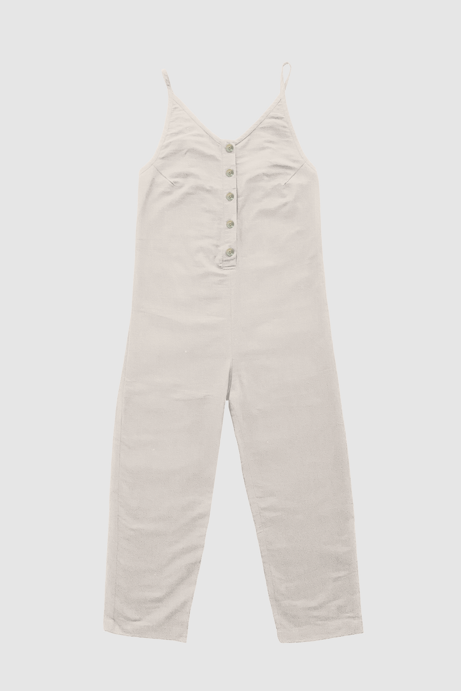 Jumpsuit Linen Cotton - Natural