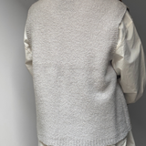 Bouclé Vest Merino Cashmere - Cloud