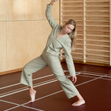 Boilersuit Linen Cotton - Linden Green