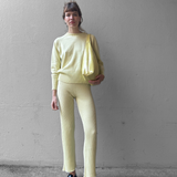 Knit Pants Merino - Butter