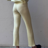 Knit Pants Merino - Butter