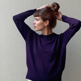 Pullover Merino - Plum
