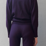 Pullover Merino - Plum