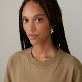 Heavy T-shirt Cotton - Taupe