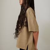 Heavy T-shirt Cotton - Taupe
