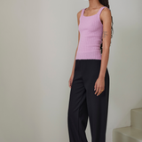 Knit Top Merino - Mauve