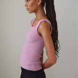 Knit Top Merino - Mauve