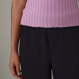 Knit Top Merino - Mauve