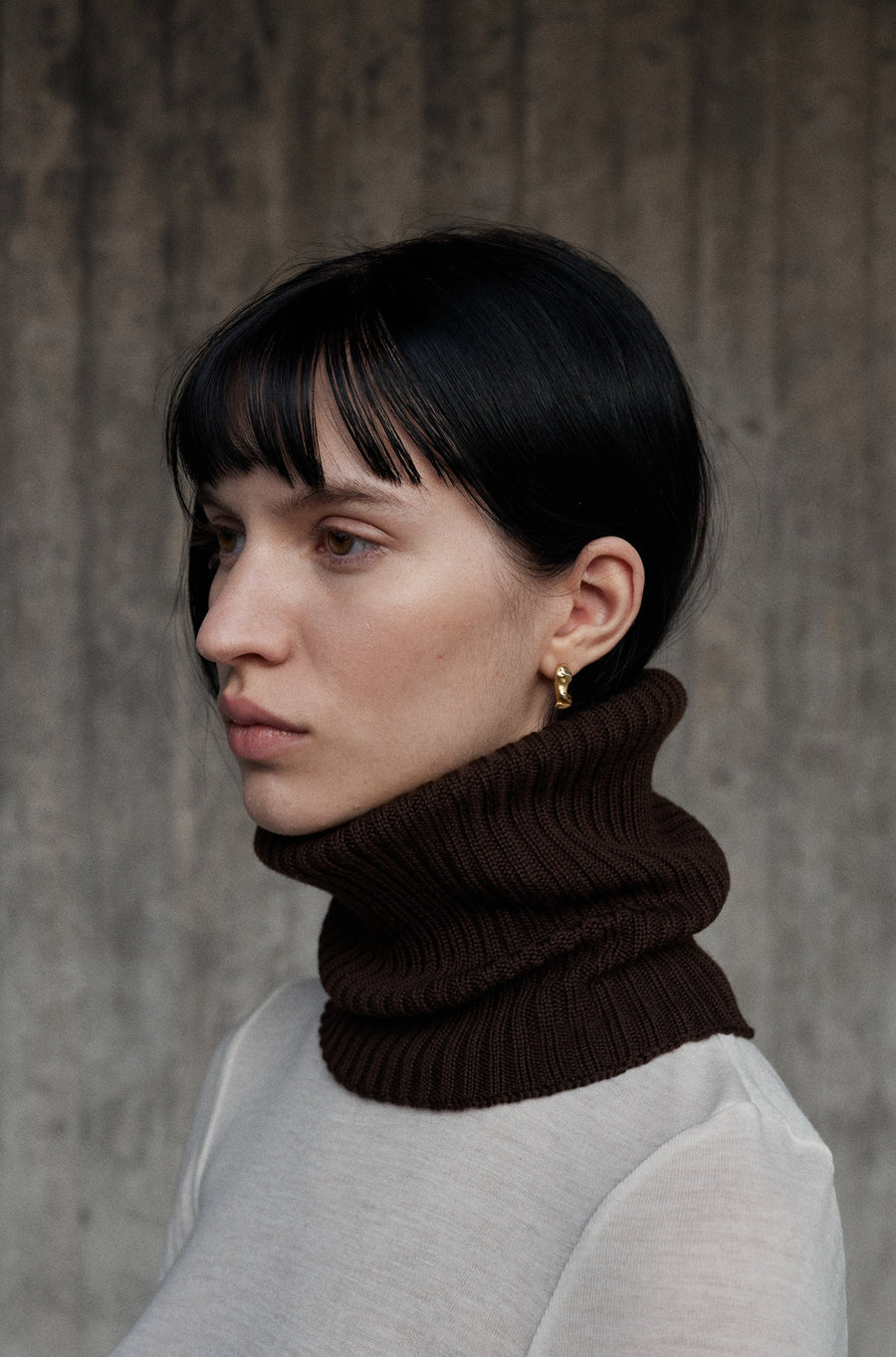 Tube Merino - Chocolate