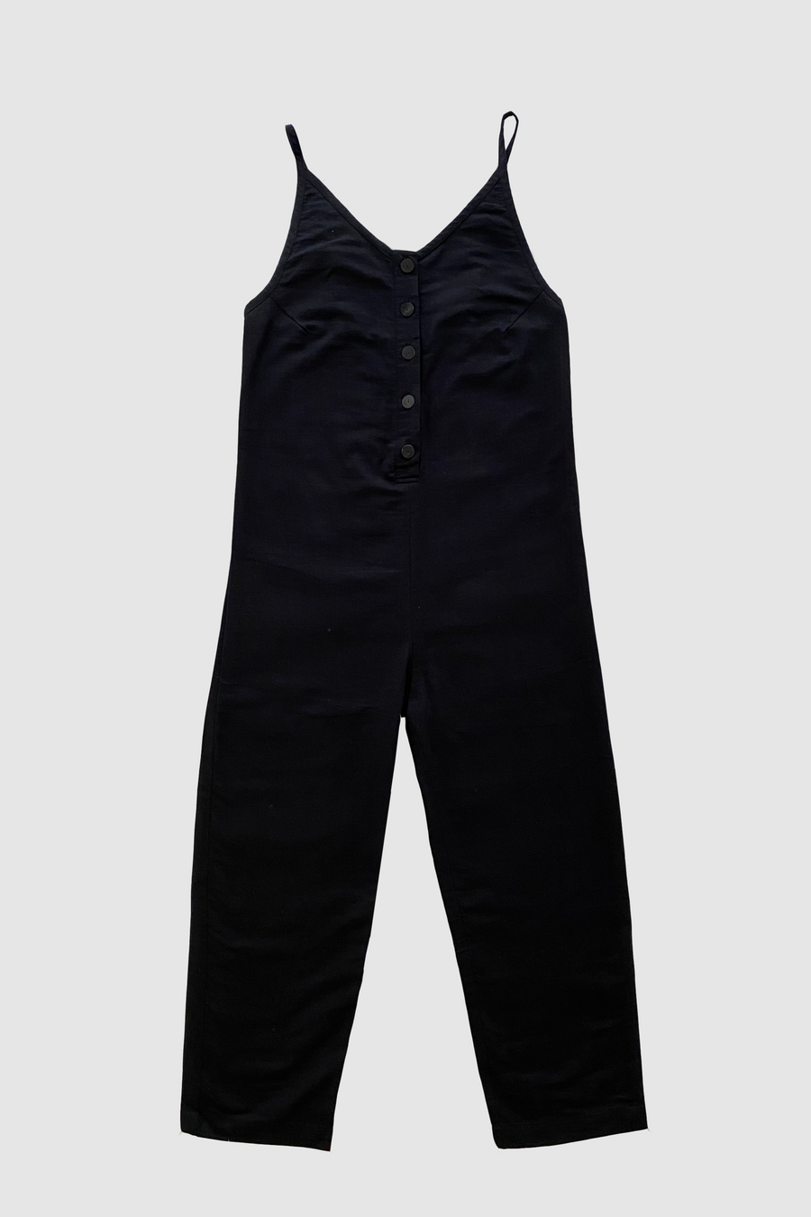 Jumpsuit Linen Cotton - Black